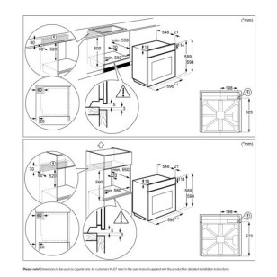 Electrolux 伊萊克斯 KOBAS31X 70公升 60厘米 嵌入式蒸焗爐 (專業級)