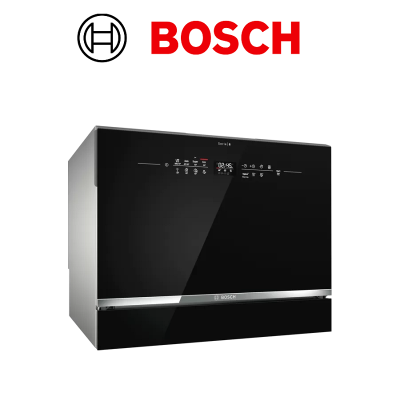 Bosch SKS68BB008 6套標準餐具 55厘米 座檯式洗碗碟機 (黑鑽玻璃)