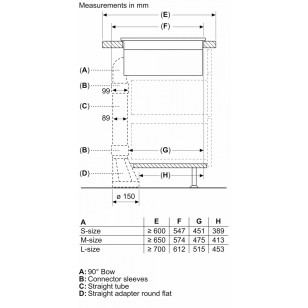 Bosch PXX875D57E 80厘米 8系列 嵌入式雙區電磁爐連抽氣系統