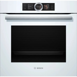 Bosch HSG636BW1 71公升 嵌入式蒸焗爐 (玻璃白)