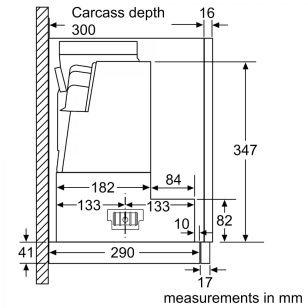 Bosch DFS067A51B 60厘米 728m³/h 拉趟式抽油煙機