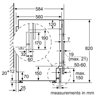 Bosch WKD28351HK 7.0/4.0公斤 1400轉 嵌入式洗衣乾衣機