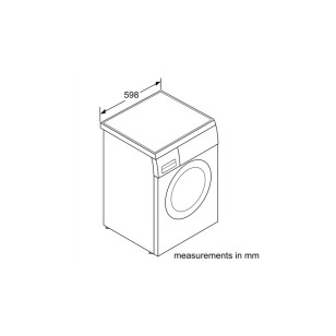 Bosch WUU2848BHK 8公斤 1400轉 前置式洗衣機 飛頂型號