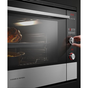 Fisher & Paykel 飛雪 OB90S9MEPX3 87公升 熱解自潔 嵌入式電焗爐