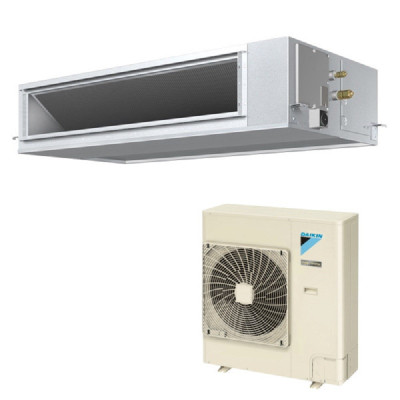 Daikin 大金 FBQ100EVE 4匹 變頻淨冷 風喉式分體冷氣機 中靜壓型(有線控制)