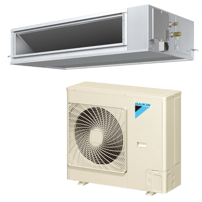 Daikin 大金 FBQ100EVE/RZQ100HAY4A 4匹 變頻冷暖 風喉式分體冷氣機 中靜壓型 (有線控制)