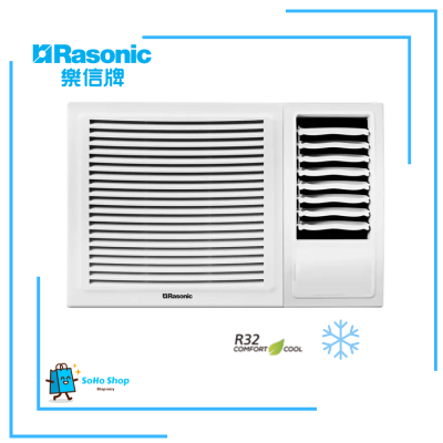 Rasonic 樂信 RC-X12R 1.5匹 窗口式冷氣機 (無線遙控型)