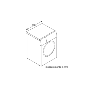 Siemens 西門子 WG44B200HK 9公斤 1400轉 iQ700 iQdrive 變頻摩打 前置式洗衣機